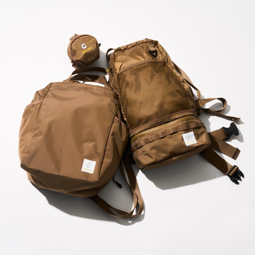 格子柄 トートバッグ / ブラック